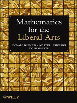 cover image of Mathematics for the Liberal Arts